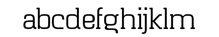 Rodian Serif Light Font LOWERCASE
