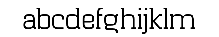 RodianSerif-Light Font LOWERCASE