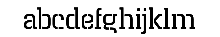 RodianSerifStencil Font LOWERCASE