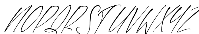 Rodiant Mirage Italic Font UPPERCASE