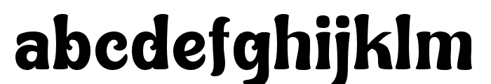 Rodixu-Regular Font LOWERCASE