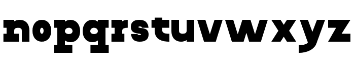 Rofane Mono Black Font LOWERCASE