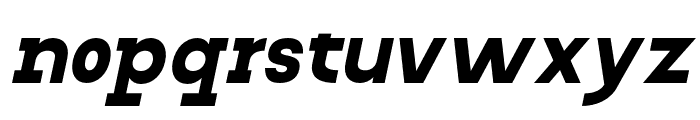 Rofane Mono Bold Italic Font LOWERCASE