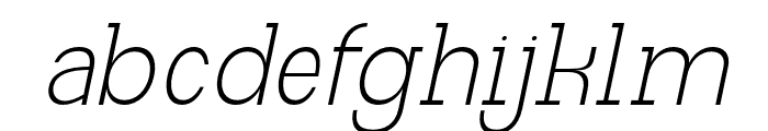 Rofane Mono Extra Light Italic FONT