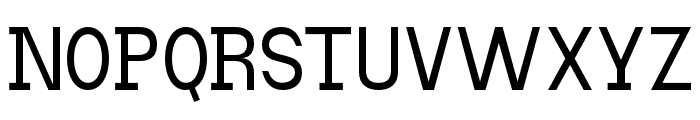 Rofane Mono Regular Font UPPERCASE