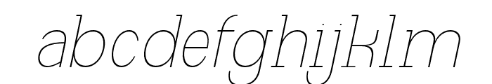 Rofane Mono Thin Italic FONT