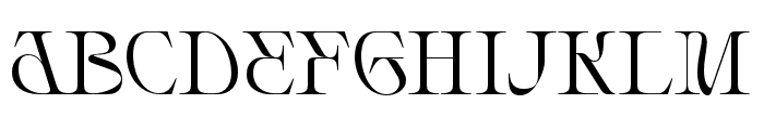 Rogain-Regular Font UPPERCASE