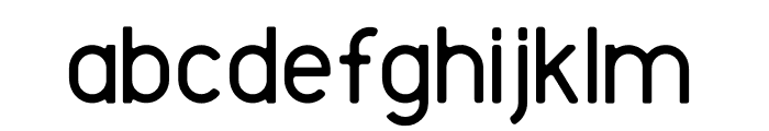 Roger Sans Light Font LOWERCASE