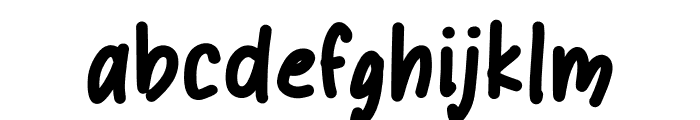 Roggie Regular Font LOWERCASE