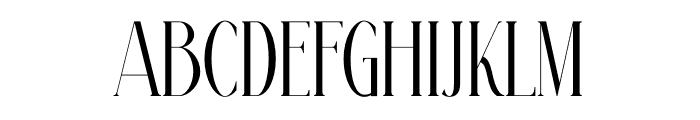 Rogifta Font UPPERCASE