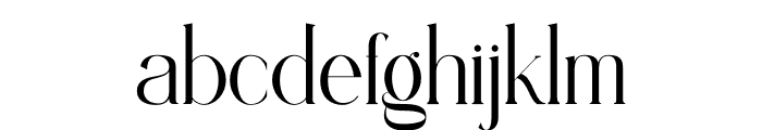 Rogifta Font LOWERCASE