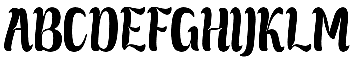 Rogithan Regular Font UPPERCASE
