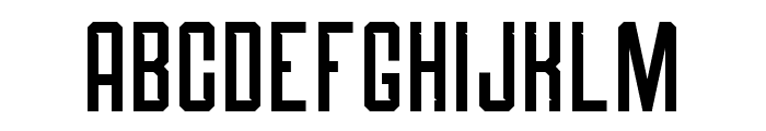 Roguedash-Solid Font LOWERCASE