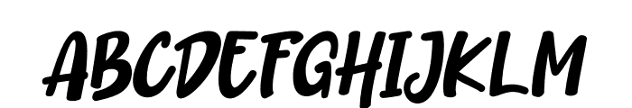 Rohisan Font LOWERCASE