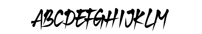 Rojketh Font LOWERCASE