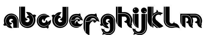 Rokanoso-Regular Font LOWERCASE