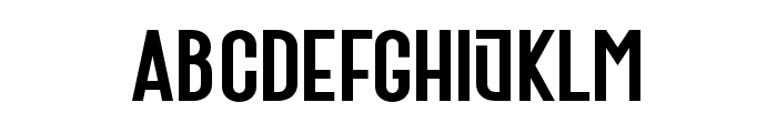 Rokga Regular Font UPPERCASE