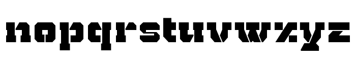 Roktone Regular Font LOWERCASE