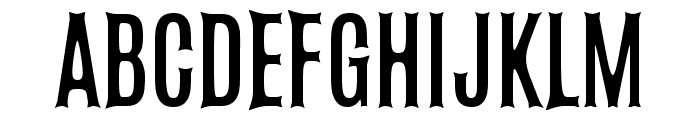 Rokun Metal Font UPPERCASE