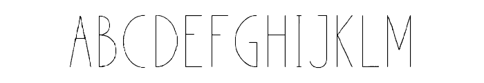 Rolan LightRough Font UPPERCASE