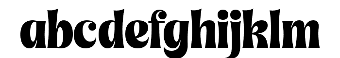 Rolie Twily Regular Font LOWERCASE