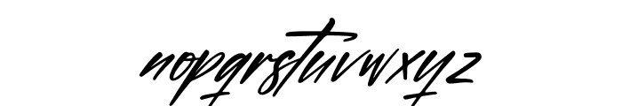 Rolingone Italic Font LOWERCASE