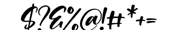 Rolington Italic Font OTHER CHARS