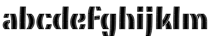 Roll Film Font LOWERCASE