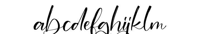 Rollance Beauty Italic Font LOWERCASE