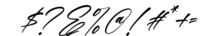 Rollasa Alayni Italic Font OTHER CHARS
