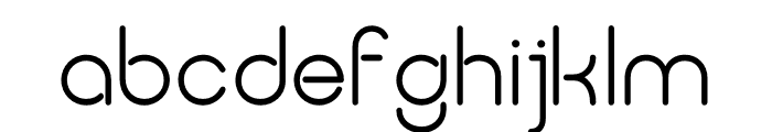 Rollestix-Regular Font LOWERCASE