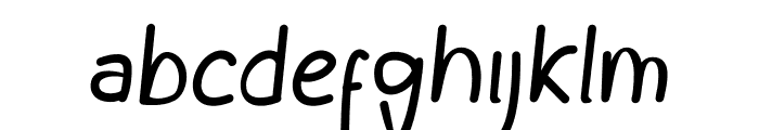 Rollsther Font LOWERCASE