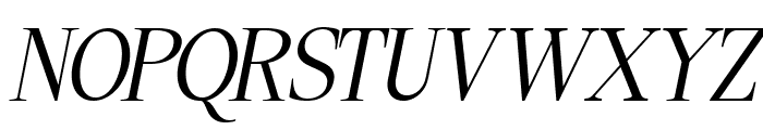 Roman Noirs Italic Font UPPERCASE