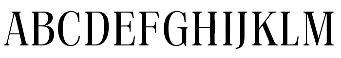 Roman Pride Serif Regular Font UPPERCASE
