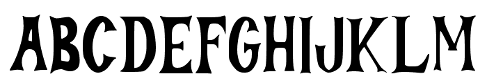 Roman Regular Font LOWERCASE