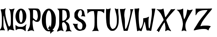 Roman Regular Font LOWERCASE