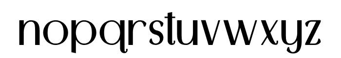 RomanGlamour Font LOWERCASE