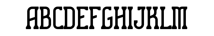 RomanRegular Font UPPERCASE