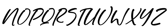Romans Adsttone Italic Font UPPERCASE