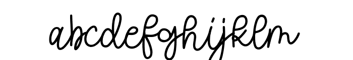 Romanthis Font LOWERCASE