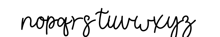 Romanthis Font LOWERCASE
