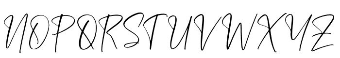 Romantic Essentials Font UPPERCASE
