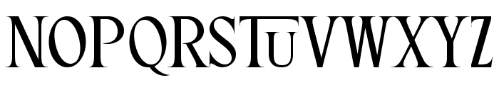 Romantic History Regular Font UPPERCASE
