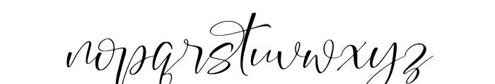 Romantic Matched Italic Font LOWERCASE