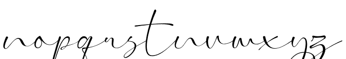 Romantic Session Font LOWERCASE