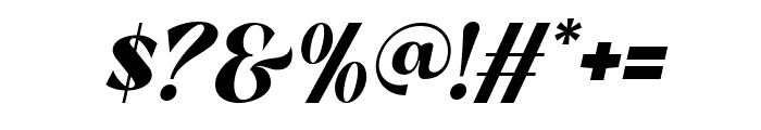 RomanticAdore-Italic Font OTHER CHARS