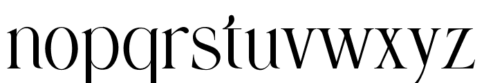 Romantica Serif Font LOWERCASE