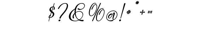 RomanticaVibes-Italic Font OTHER CHARS