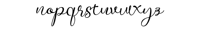RomanticaVibes-Italic Font LOWERCASE