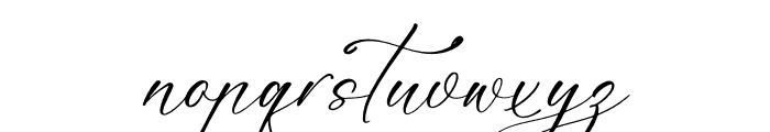Romanttyca Bellmonde Italic Font LOWERCASE